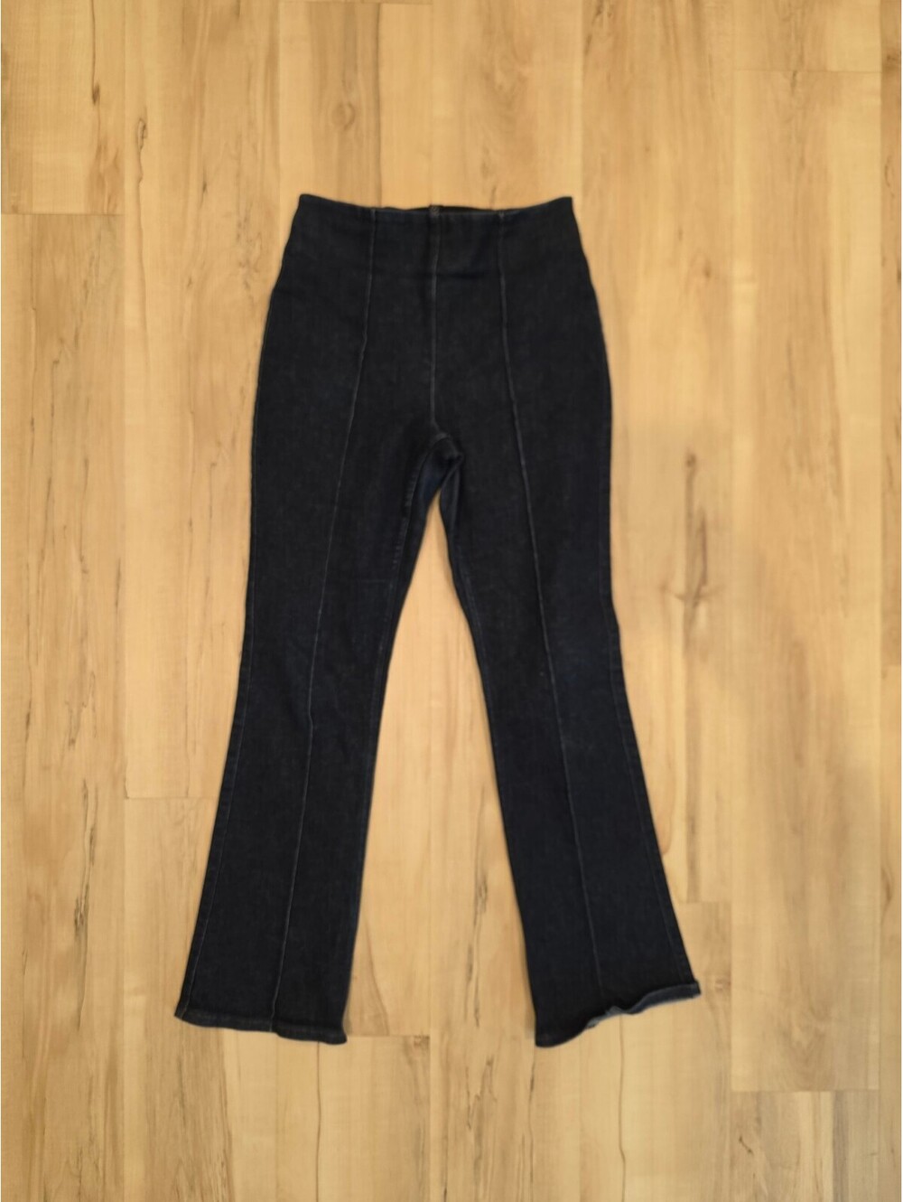 Spanx Denim-Look Bootcut Leggings Size Small